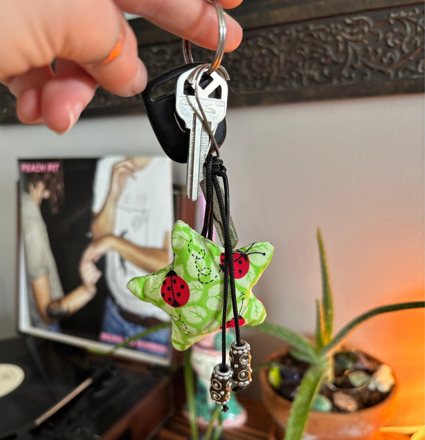 Ladybug Keychain