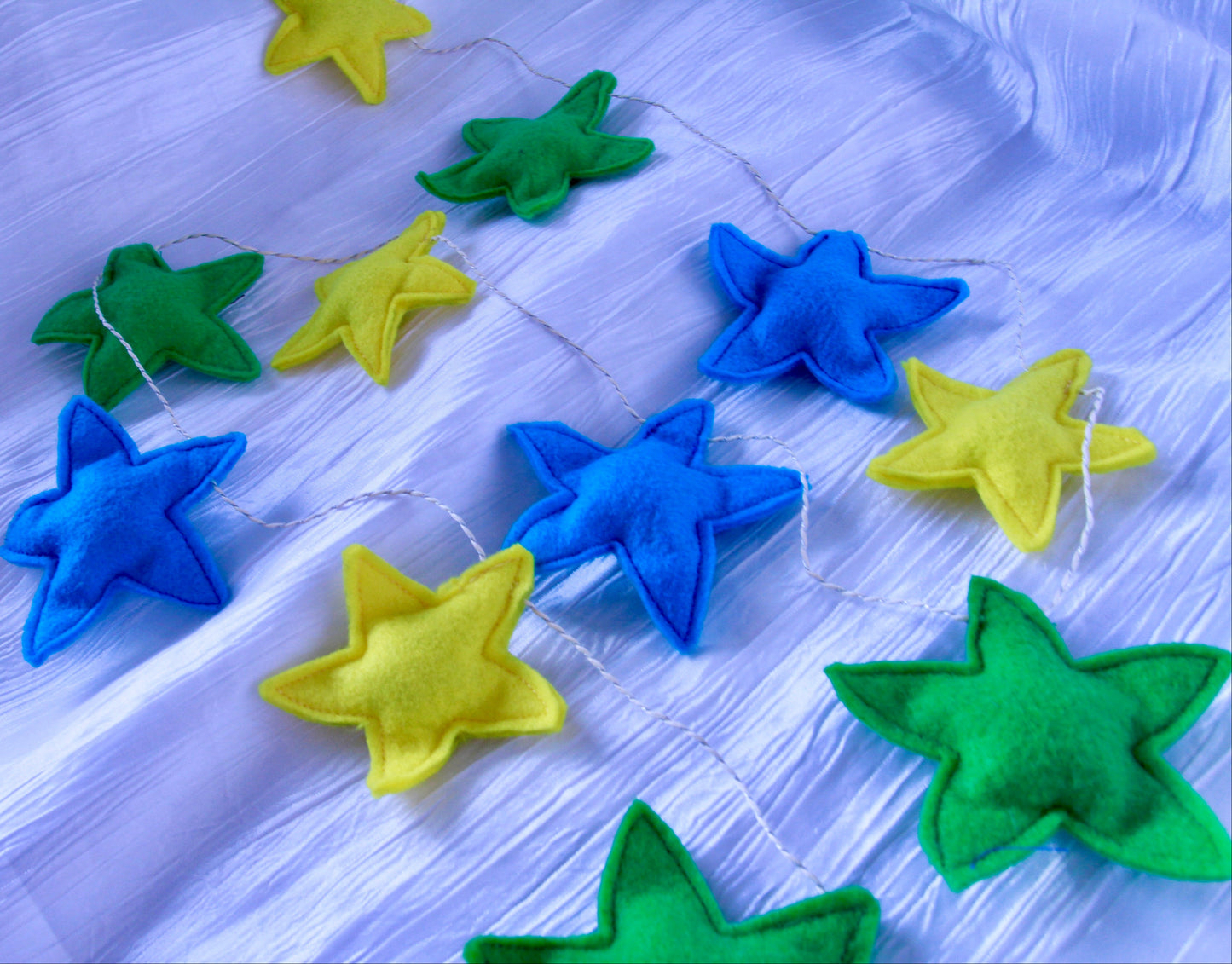 Multicolor Star Garland
