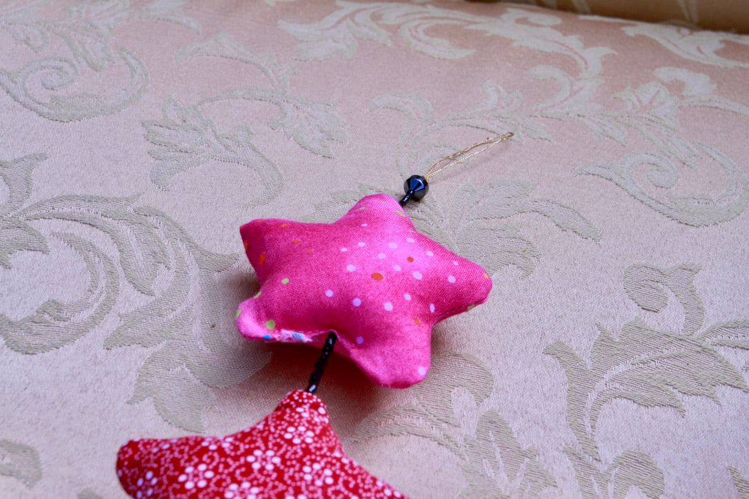 Beaded Star Wall Hanging