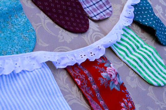 Lacey and Bright Pennant Banner