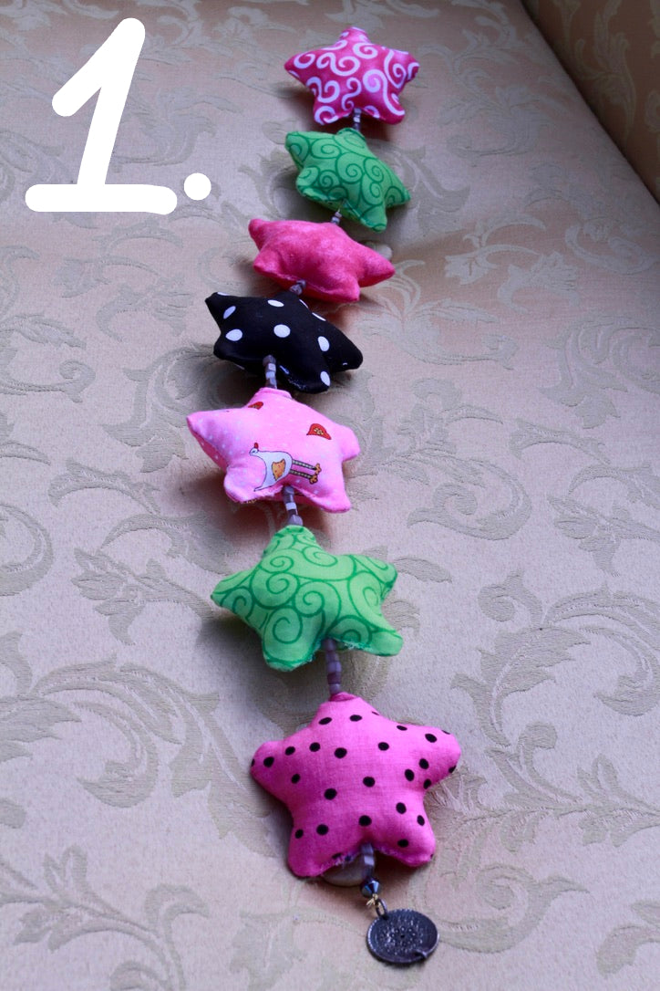 Beaded Star Wall Hanging