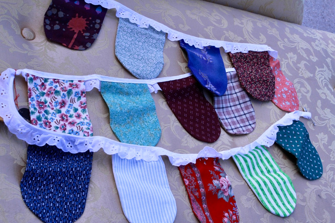 Lacey and Bright Pennant Banner